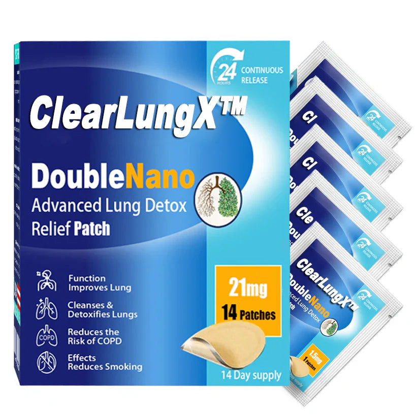 😽✨𝐎𝐟𝐟𝐢𝐜𝐢𝐚𝐥 𝐒𝐭𝐨𝐫𝐞:ClearLungX™ 𝐃𝐨𝐮𝐛𝐥𝐞𝐍𝐚𝐧𝐨 𝐀𝐝𝐯𝐚𝐧𝐜𝐞𝐝 𝐋𝐮𝐧𝐠 𝐃𝐞𝐭𝐨𝐱 𝐑𝐞𝐥𝐢𝐞𝐟 𝐏𝐚𝐭𝐜𝐡💝𝐅𝐃𝐀 𝐀𝐩𝐩𝐫𝐨𝐯𝐞𝐝