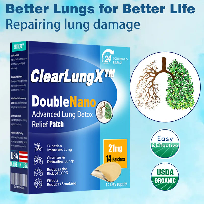😽✨𝐎𝐟𝐟𝐢𝐜𝐢𝐚𝐥 𝐒𝐭𝐨𝐫𝐞:ClearLungX™ 𝐃𝐨𝐮𝐛𝐥𝐞𝐍𝐚𝐧𝐨 𝐀𝐝𝐯𝐚𝐧𝐜𝐞𝐝 𝐋𝐮𝐧𝐠 𝐃𝐞𝐭𝐨𝐱 𝐑𝐞𝐥𝐢𝐞𝐟 𝐏𝐚𝐭𝐜𝐡💝𝐅𝐃𝐀  𝐀𝐩𝐩𝐫𝐨𝐯𝐞𝐝