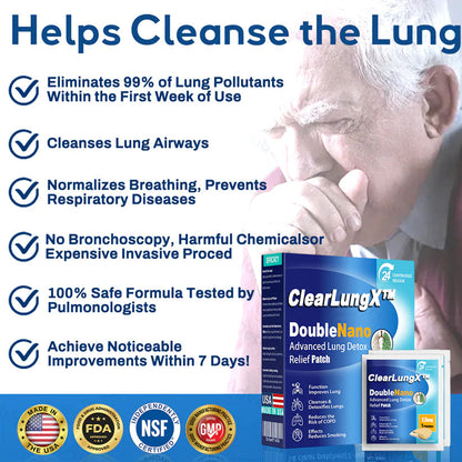 😽✨𝐎𝐟𝐟𝐢𝐜𝐢𝐚𝐥 𝐒𝐭𝐨𝐫𝐞:ClearLungX™ 𝐃𝐨𝐮𝐛𝐥𝐞𝐍𝐚𝐧𝐨 𝐀𝐝𝐯𝐚𝐧𝐜𝐞𝐝 𝐋𝐮𝐧𝐠 𝐃𝐞𝐭𝐨𝐱 𝐑𝐞𝐥𝐢𝐞𝐟 𝐏𝐚𝐭𝐜𝐡💝𝐅𝐃𝐀  𝐀𝐩𝐩𝐫𝐨𝐯𝐞𝐝