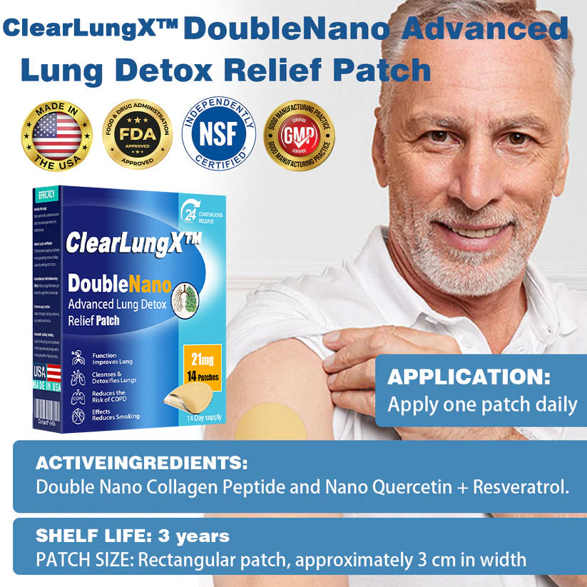 😽✨𝐎𝐟𝐟𝐢𝐜𝐢𝐚𝐥 𝐒𝐭𝐨𝐫𝐞:ClearLungX™ 𝐃𝐨𝐮𝐛𝐥𝐞𝐍𝐚𝐧𝐨 𝐀𝐝𝐯𝐚𝐧𝐜𝐞𝐝 𝐋𝐮𝐧𝐠 𝐃𝐞𝐭𝐨𝐱 𝐑𝐞𝐥𝐢𝐞𝐟 𝐏𝐚𝐭𝐜𝐡💝𝐅𝐃𝐀  𝐀𝐩𝐩𝐫𝐨𝐯𝐞𝐝