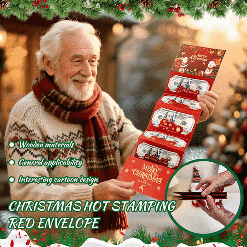🎅Christmas Gift Idea🎄Christmas Cash Envelope with Money Clip✨Make Every Gift Unforgettable