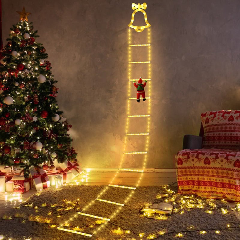 🎄2025 Christmas Sales🎅2025 Christmas Santa Climbing Stairs Light